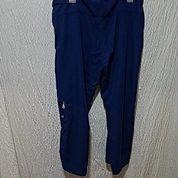 🛍️3/$10🛍️ Size 12 Vintage Lululemon Bright Blue Track Pants L - Picture 3 of 15